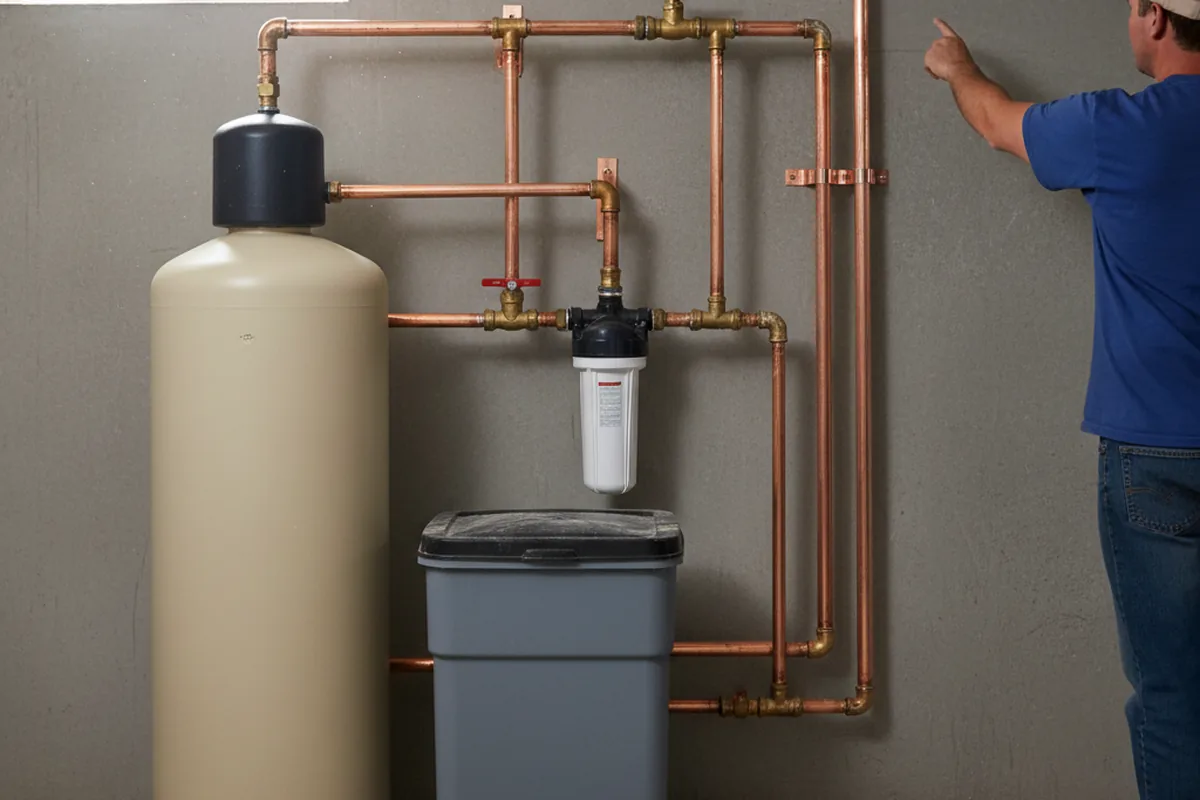 Whole-house water treatment system installed in Asheville